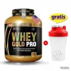 LEVEL PRO - Proteína Whey Gold Pro CHOCOLATE 6.6 Lbs