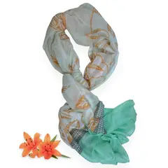 GENERICO - Bufanda Pañoleta Chalina Pashmina Nora