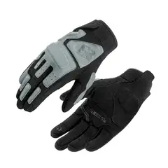 ROCKBROS - Guantes para Moto Negro con Plomo