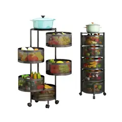OEM - Organizador Estante De Almacenamiento De Cocina Giratorio 5 Niveles
