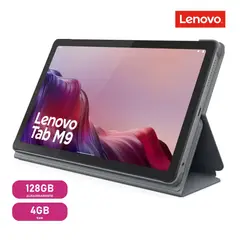 LENOVO - Tablet Tab M9 TB310XU 128GB 4GB RAM 9 + Folio Case 4G LTE