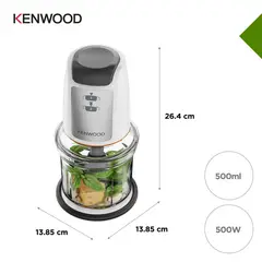 KENWOOD - Picatodo Easy Chop CHP61100WH Blanco