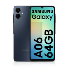SAMSUNG - Celular Galaxy A06 64GB 4GB RAM negro