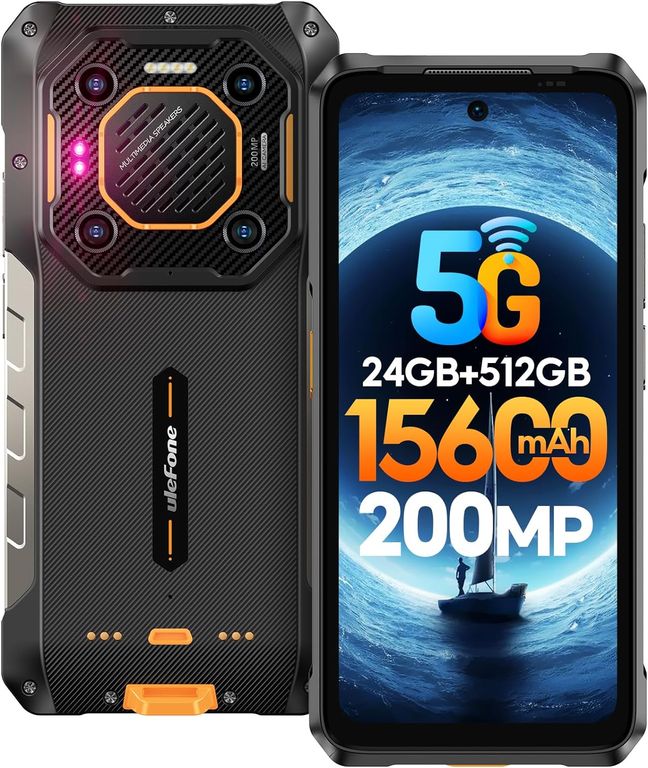 Celular Armor 26 ULTRA 24GB+512GB-Negro