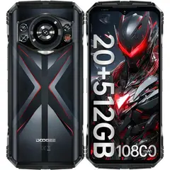 DOOGEE - Celular S118 20GB+512GB-Rojo