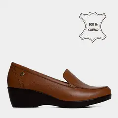 TOP MODEL - Mocasines Casuales Mujeres Tmo-N0014 Cuero