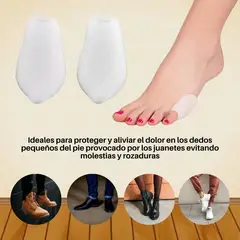 SILIFORM - Protector dedo meñique pie gel PAR