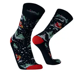 SILVERA NANOTECH - Medias navideñas deportivas casuales para hombre y mujer regalo navidad amigo secreto