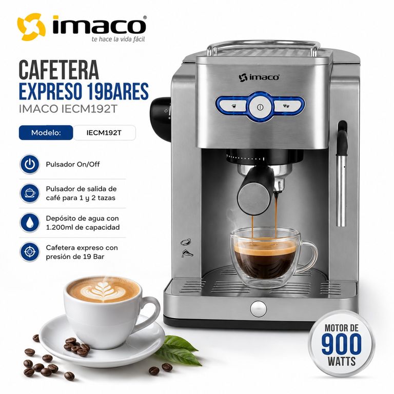 Cafetera Expresso 19 Bares IECM192T