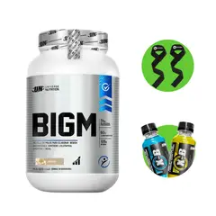 UNIVERSE NUTRITION - PROTEÍNA BIGM 2KG VAINILLA + STRAPS + X-B DE REGALO