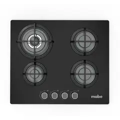 MABE - Encimera gas negro 60cm PM6045GV0 empotrable