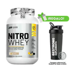 UNIVERSE NUTRITION - PROTEÍNA NITRO WHEY 1KG VAINILLA + SHAKER