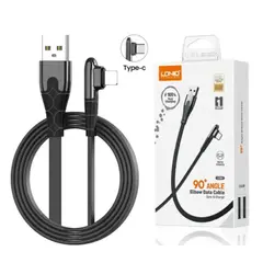 LDNIO - Cable Carga Rapida USB tipo C LS582 de 90 grados