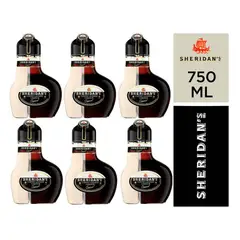 SHERIDANS - Licor Original Botella 750ml - 6 UND