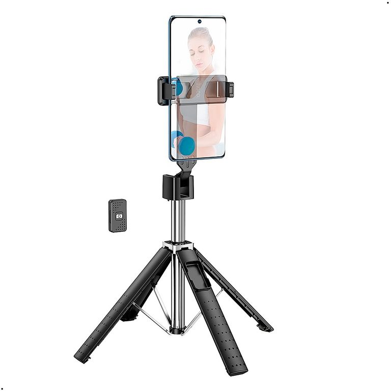 Palo Selfie Tripode K18 Control Bluetooth 90cm Alto