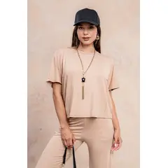 GENERICO - Set Básico Mujer Antonia Color Camello Estacion 108