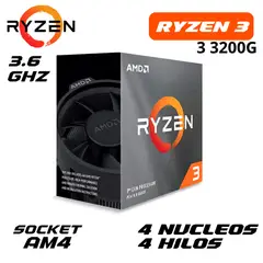 AMD - Procesador Ryzen 3 3200G 3.5GHZ AM4 4 CORE