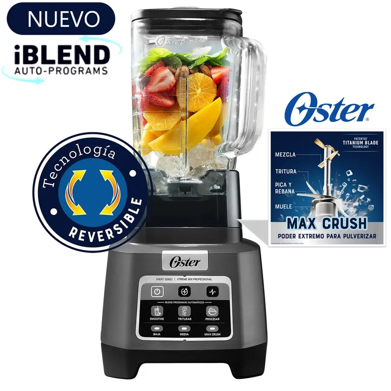 Licuadora Xtreme Mix 2l Con Programas Automáticos Iblend BLSTXPG-BW