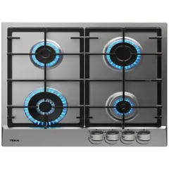 TEKA - Cocina empotrable Gas GSC 64320 SB IX X4 Quemadores