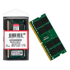 KINGSTON - Memoria Ram Color Verde 32gb 1 Kcp432sd8/32