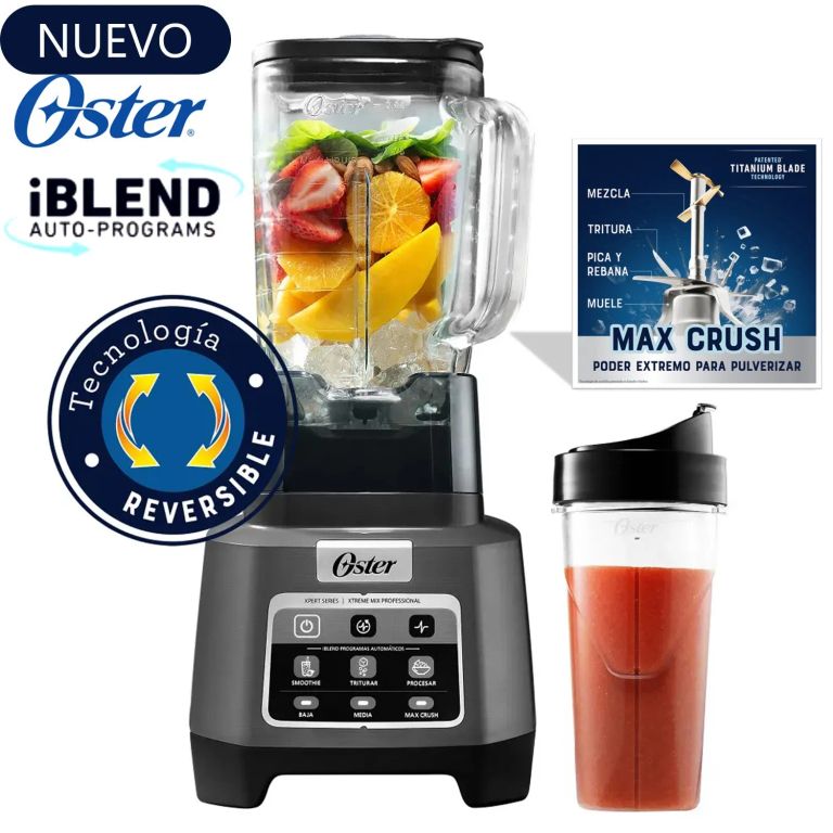 Licuadora BLSTXPG-BGW XTREME MIX y MAX CRUSH con Vaso Blend-N-Go
