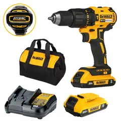 DEWALT - Taladro Percutor Inalámbrico 12 20V BRUSHLESS ATOMIC DCD709D2