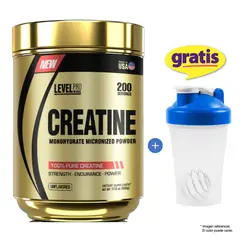 LEVEL PRO - Creatina CREATINE 500 gramos Americana
