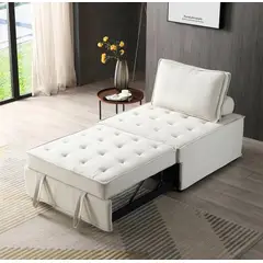 GENERICO - Sofá Cama Lineal Jeremías 1 Plz - Beige claro