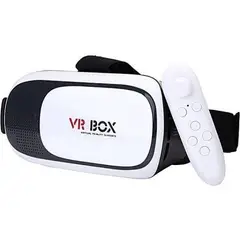 GENERICO - Lente de Realidad Virtual VR Box con Control Bluetooth