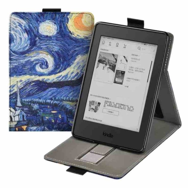 Funda Case C/apoyo Para Amazon Kindle Paperwhite 12° 2024 NOCHE ESTREL