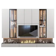 GENERICO - Centro de Entretenimiento Coqui - Blanco y Marrón