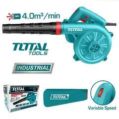 TOTAL TOOLS - Soplador Aspirador de Aire 650w industrial TOTAL Pc Laptop Limpieza