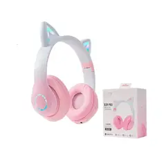 GENERICO - AUDIFONOS GATO B39 PRO ROSA