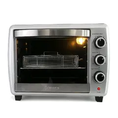 IMACO - Horno Eléctrico Con Rosticero 25 Lts. HEB25R Negro