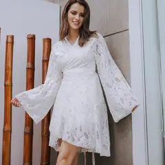 DOLCATTA - Vestido Kaori - Ivory Color -