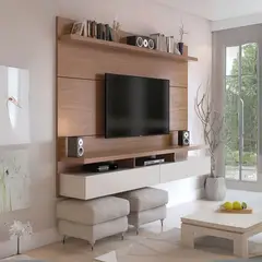 GENERICO - Centro de Entretenimiento Xelby - Marrón y Blanco