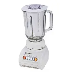 IMACO - Licuadora 8 Velocidades Vaso Vidrio 1.5 Lts. 350w Blanco