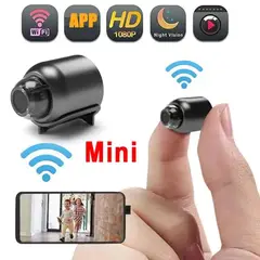 GENERICO - Mini Cámara X5 Espía HD Video Inalámbrica WiFi Vigilancia Niños Mascotas Genieka