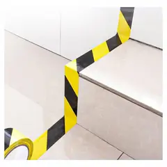 GENERICO - Cinta De Seguridad Delimitadora Amarillo Negro 33metros