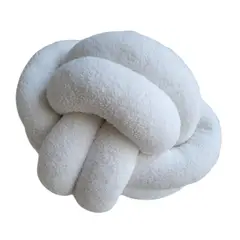 GENERICO - COJIN DECORATIVO MODELO NUDO COLOR BLANCO