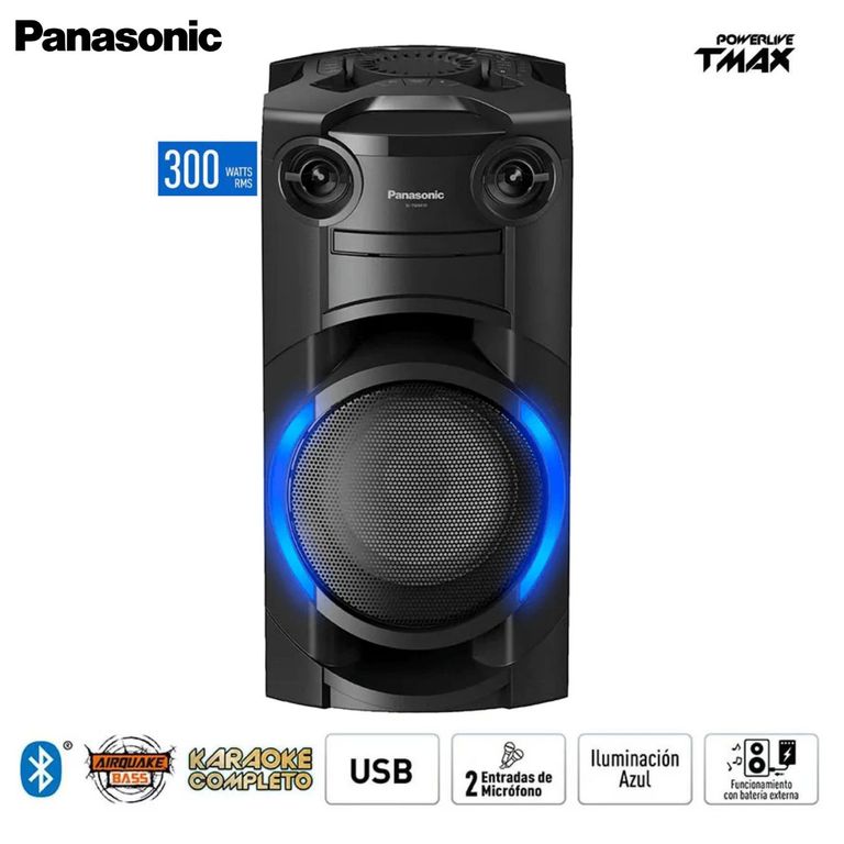 MINICOMPONENTE 300W BLUETOOTH SC-TMAX10PUK