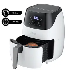WHITELINE - Freidora de Aire Digital de 4 5L DH-202A Blanco