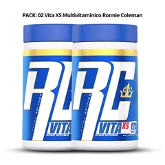RONNIE COLEMAN - PACK X 02 - Vita XS Multivitaminico - 120 Tabletas