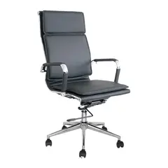 OFIDEAS - Silla de Oficina Alemania Presidente Negro Alta