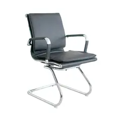 OFIDEAS - Silla de Oficina Interlocutora Alemania Negro Alta