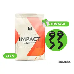 MYPROTEIN - CREATINA MY PROTEIN MONOHIDRATADA 250G + STRAPS DE REGALO