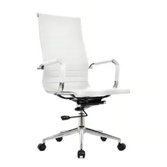 OFIDEAS - Silla de Oficina Boss Presidente Blanco