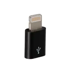 GENERICO - Adaptador Otg De Microusb V8 A Lightning iPhone