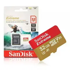 SANDISK - Memoria MicroSD Extreme 32GB SDSQXAF-032G-GN6AA