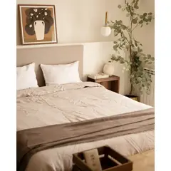 VENTITAS HOME - Cabecera 1 ½ Plaza Lorena Color Arena